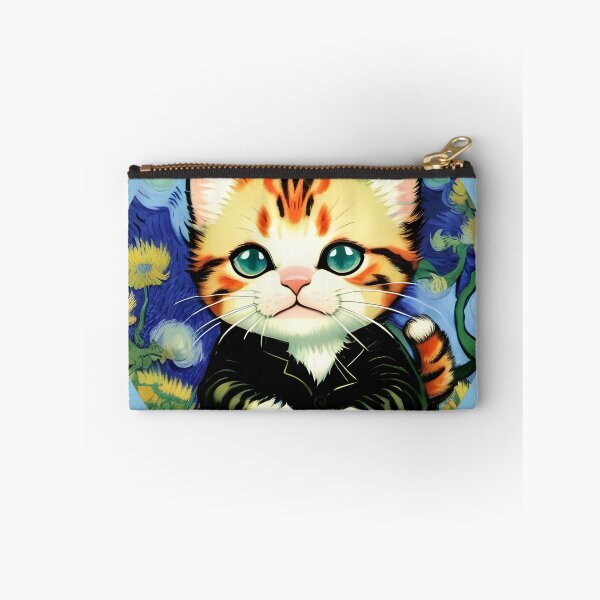 Item preview, Vincent van Gogh Style Cute Kitty  designed and sold by KittyKorner0.