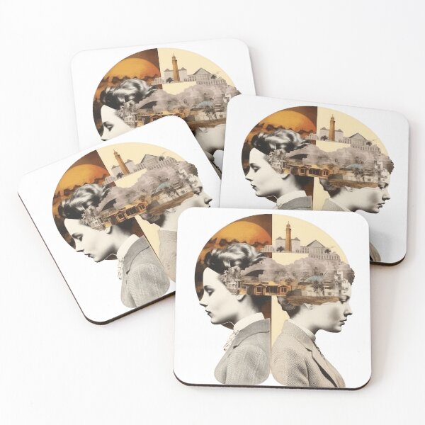 Item preview, Great Minds Think Alike Collage Art designed and sold by LilyBell6.