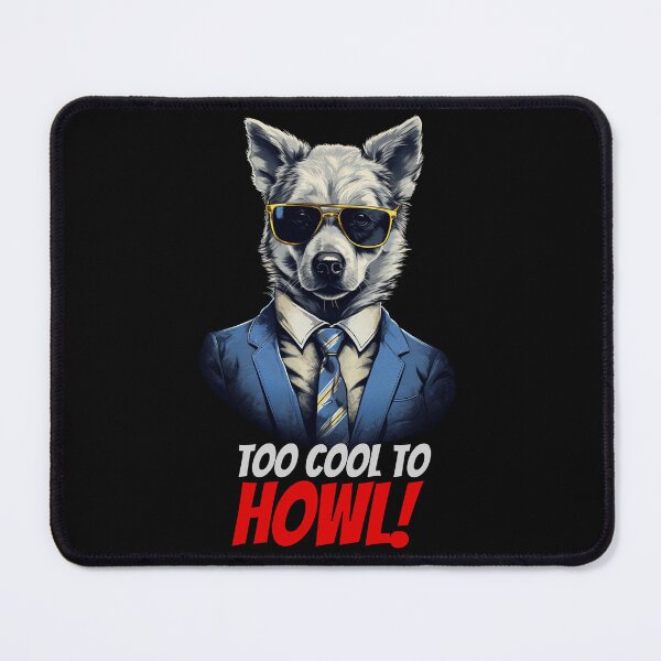 Item preview, Stylish Wolf: Czechoslovakian Wolf in Suit and Sunglasses designed and sold by Zandalus.