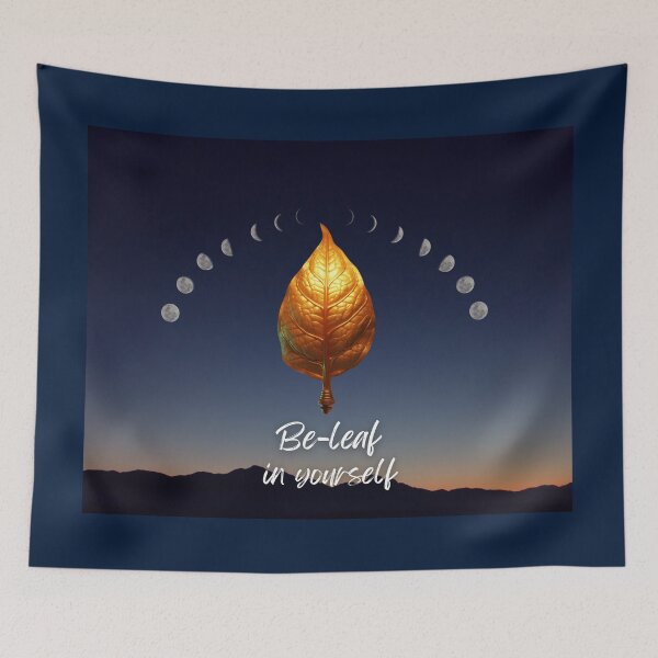 Item preview, "Be-Leaf - Nature-Inspired Delight for Nature Lovers designed and sold by RIAiCreations.