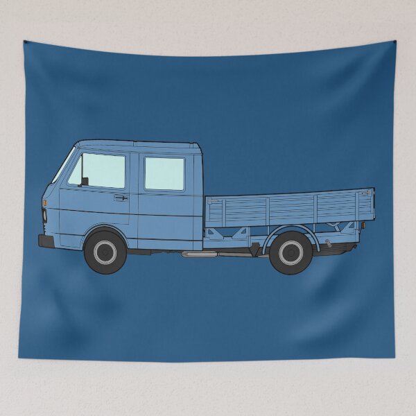 Item preview, German LT with double cab 80's designed and sold by ArtCraftLab.
