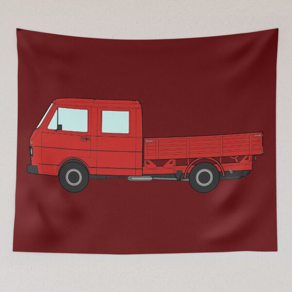 Item preview, German LT with double cab 80's designed and sold by ArtCraftLab.
