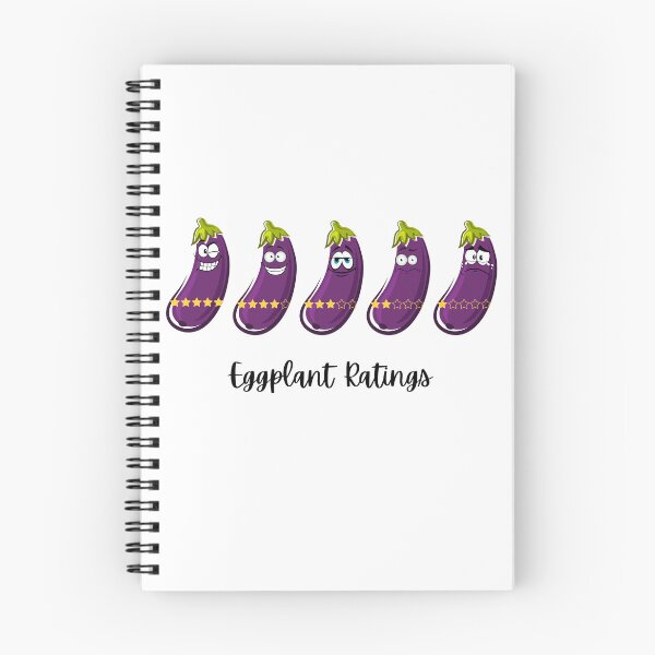 Item preview, Eggplant Ratings designed and sold by smirey designs.