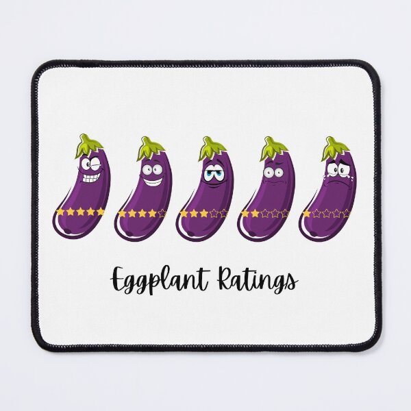 Item preview, Eggplant Ratings designed and sold by smirey designs.
