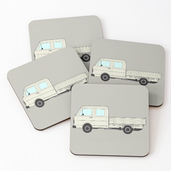 Item preview, German LT with double cab 80's designed and sold by ArtCraftLab.