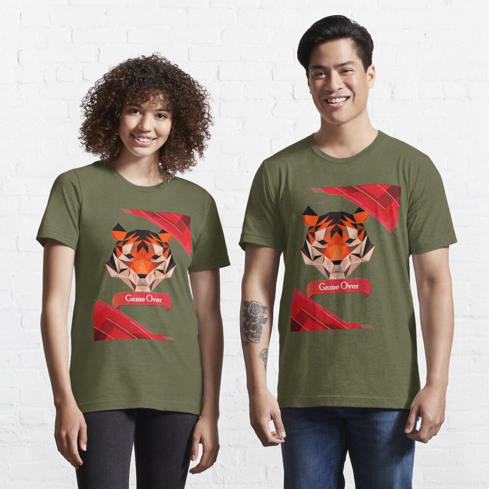 cool tiger design Essential T-Shirt for Sale by FunnyShopStore