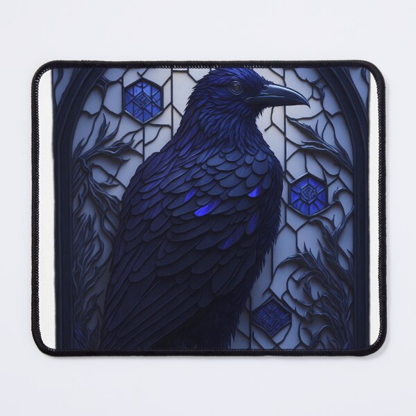 Item preview, Raven - Stained Glass designed and sold by Tremerion.