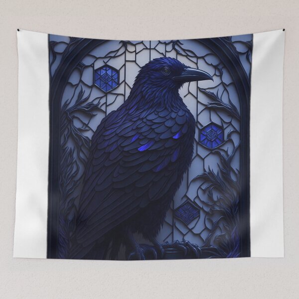 Item preview, Raven - Stained Glass designed and sold by Tremerion.