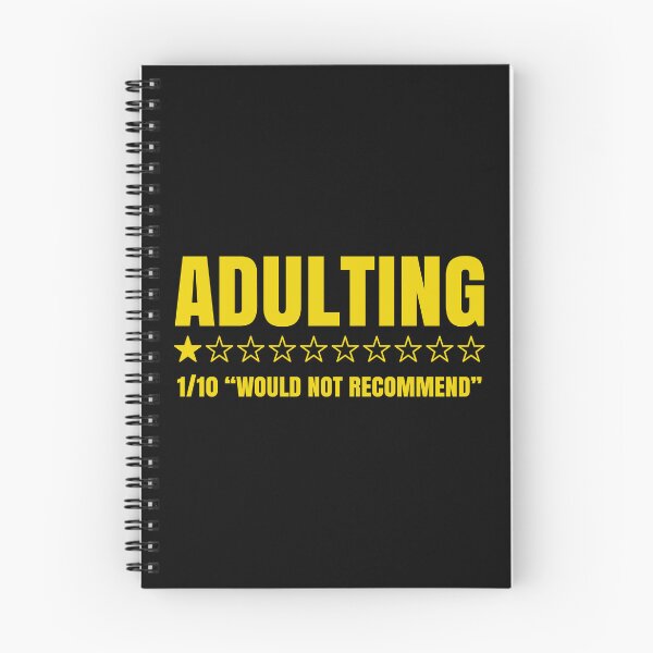 Item preview, Adulting Would Not Recommend designed and sold by ThomasKadmon.