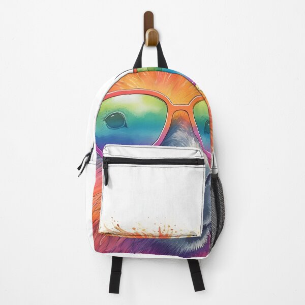 Item preview, gay rainbow capybara in sunglasses designed and sold by Ralphsartdesign.