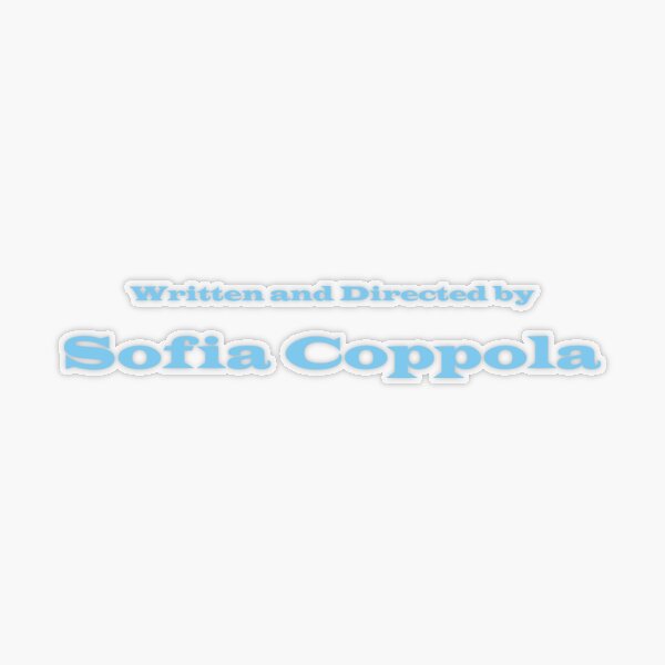 directed by Sofia Coppola Scarf for Sale by angelicfemme