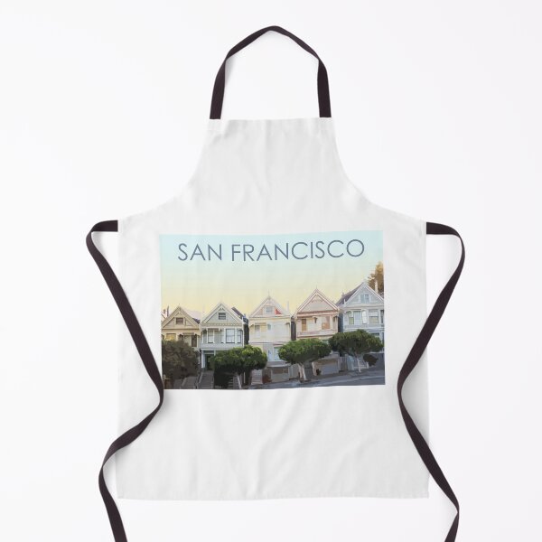 Item preview, San Francisco, Houses, California, USA, Travel Print, Sunset designed and sold by summattodraw.