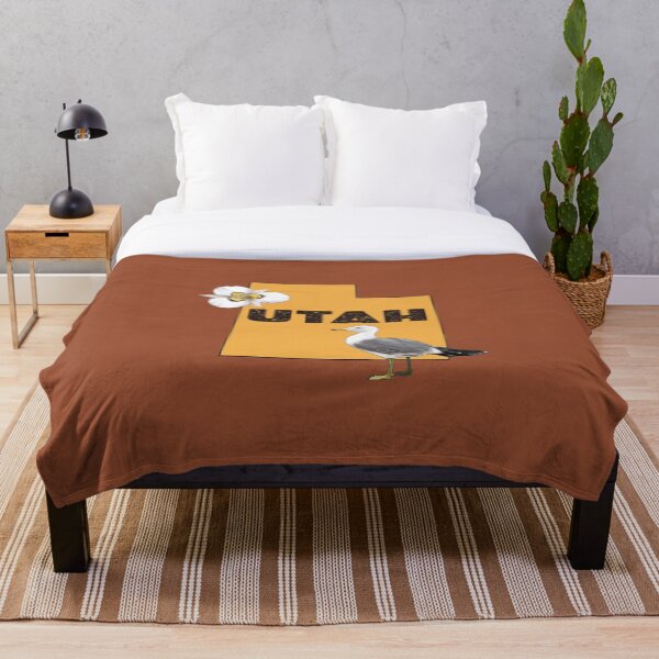 Item preview, Utah with state flower and bird designed and sold by ElementalEmbers.