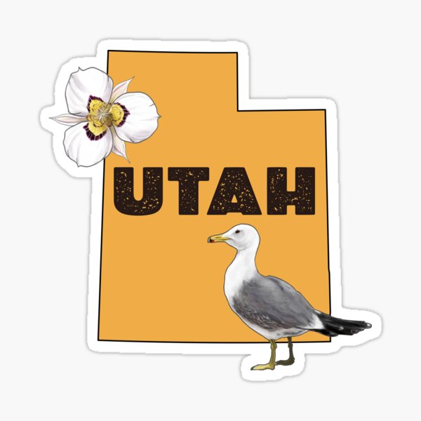 Utah State Flower Sticker - Sego Lily – brooklynswenson