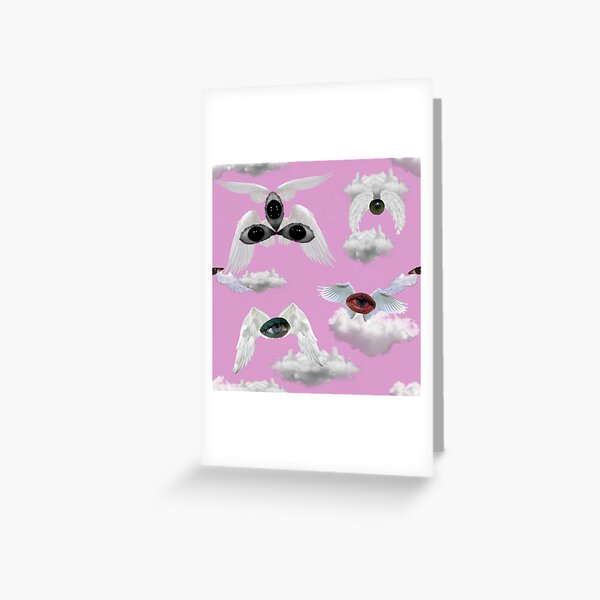 Weirdcore Dreamcore Eye See You | Greeting Card