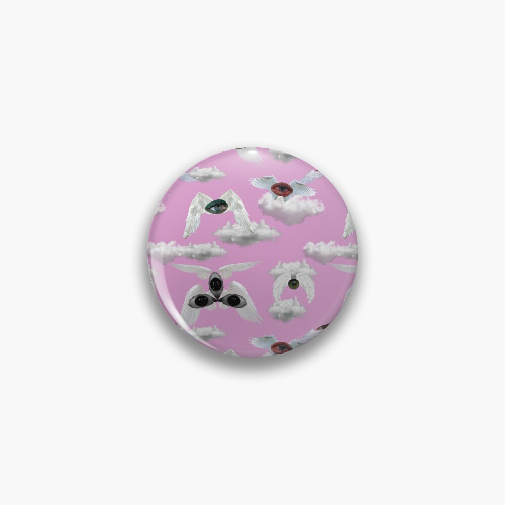 Etheyereal Weirdcore Dreamcore Soft Button Pin Customizable Collar
