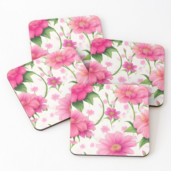 Item preview, Fancy Blooms Wallpaper designed and sold by printyai.