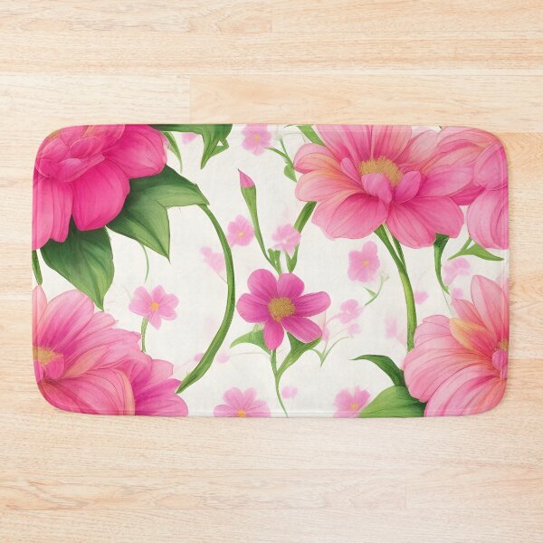 Item preview, Fancy Blooms Wallpaper designed and sold by printyai.