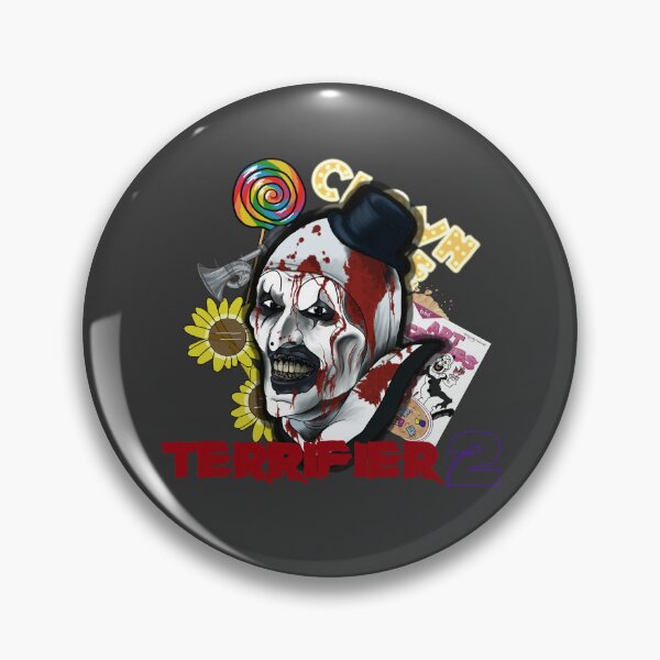 Item preview, Terrifier 2 Art the Clown Fan Art designed and sold by pinkart666.