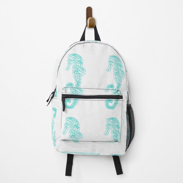 Item preview, SEA HORSE BLUE PATTERN designed and sold by TruchaDesigns.