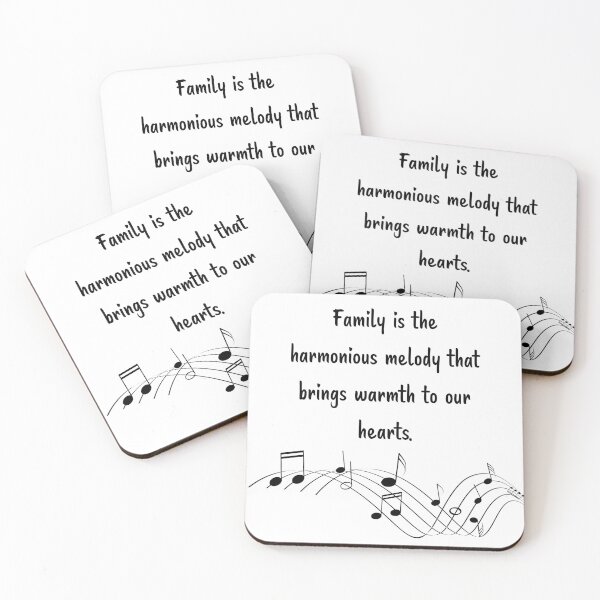Item preview, Family is like Music 1 - Harmonious melody brings warmth to our hearts. T-Shirt designed and sold by Carrie Ann's Collection.