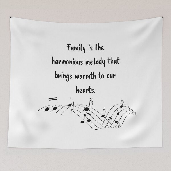 Item preview, Family is like Music 1 - Harmonious melody brings warmth to our hearts. T-Shirt designed and sold by Carrie Ann's Collection.