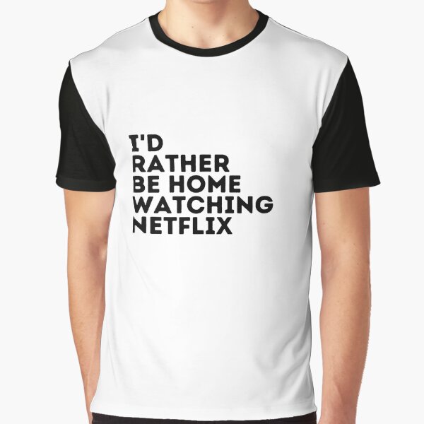 Artikel-Vorschau von Ich wäre lieber zu Hause und schaue mir Netflix an, designt und verkauft von Casthavian.