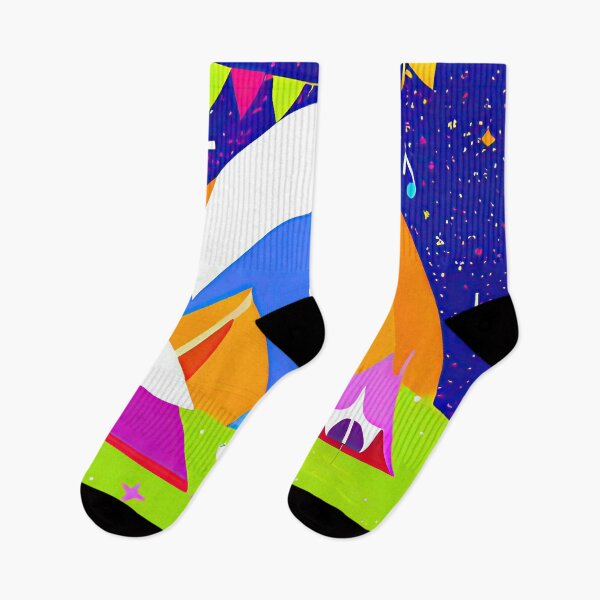 Item preview, Cosmic Camping - AI Art Print designed and sold by casaai.
