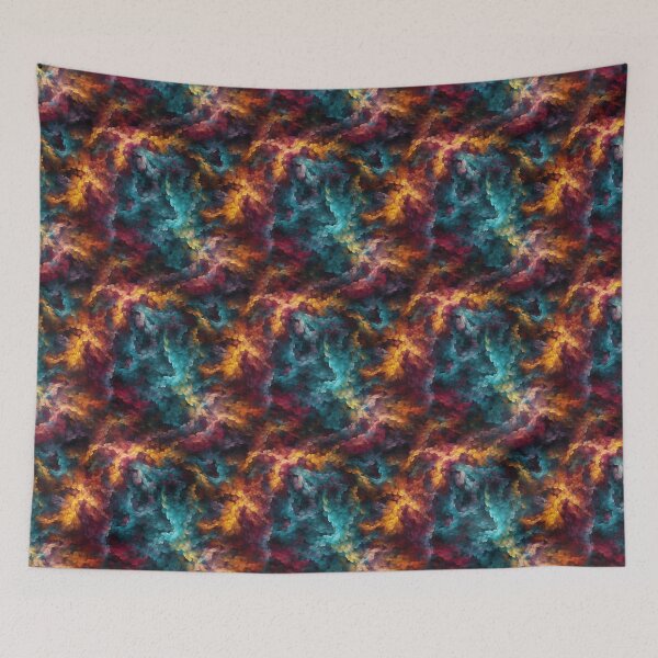 Item preview, Cosmic patterns: Abstract galaxy - space dust designed and sold by lehoodesign.