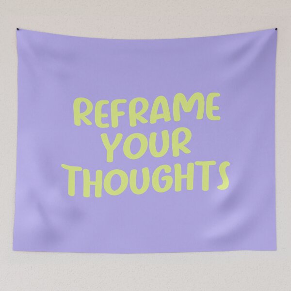Item preview, Reframe Your Thoughts, Psychology designed and sold by Artestygraphic.