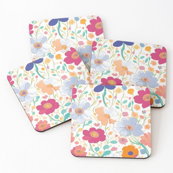 Item preview, Colorful Floral Patterns designed and sold by printyai.