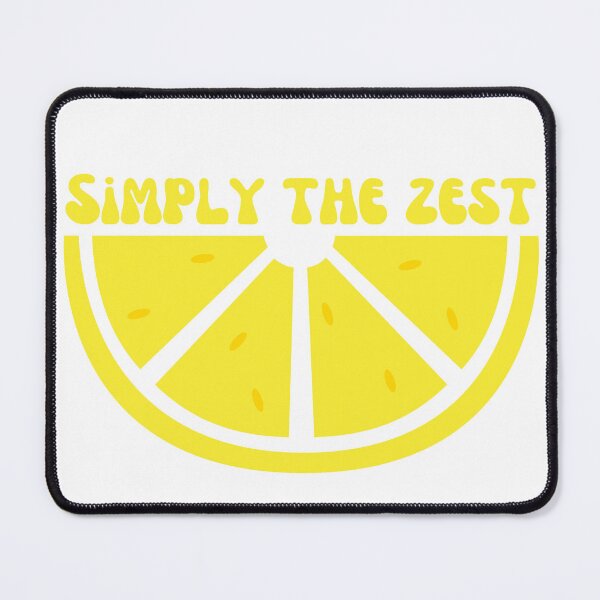 Item preview, Simply the Zest - lemon pun design designed and sold by PaperViewStore.