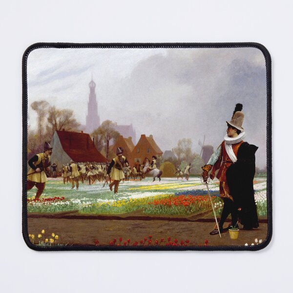 Item preview, The Tulip Folly (La folie des tulipes), 1882 - Jean-Léon Gérôme(1824 - 1904)French Artist designed and sold by HomeGallery.
