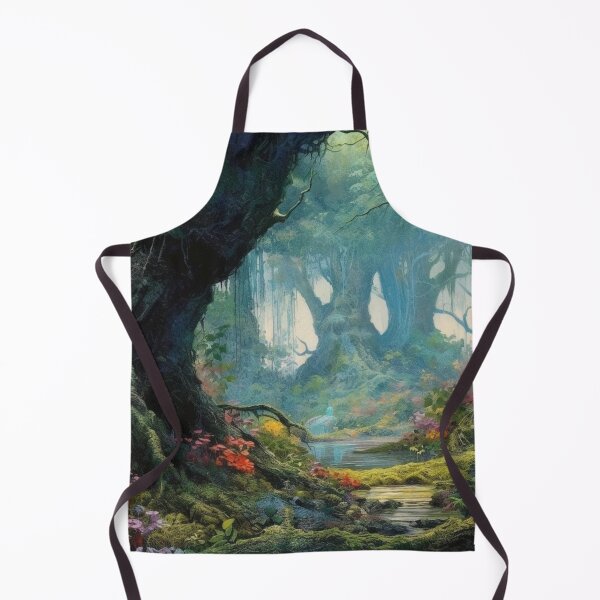 Item preview, Ethereal Rainforest huge tree: A Dream-Inspired Landscape designed and sold by Moisky Art.