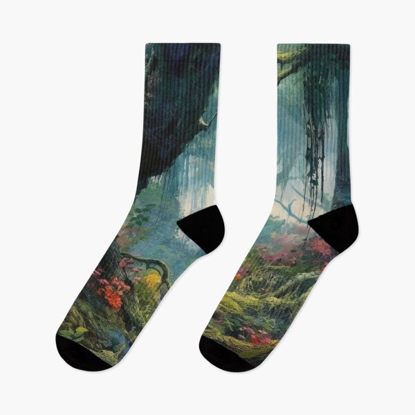 Item preview, Ethereal Rainforest huge tree: A Dream-Inspired Landscape designed and sold by Moisky Art.