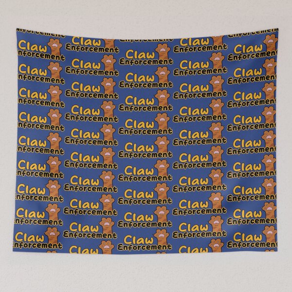 Item preview, Paw Enforcement - Funny Orange Cat designed and sold by ZigerBlitz.