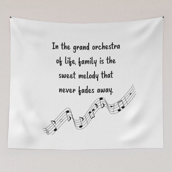 Item preview, Family is like Music 3 - In the grand orchestra of life, never fades away. designed and sold by Carrie Ann's Collection.