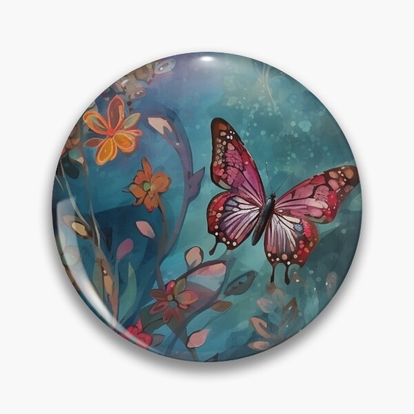 Item preview, Butterflies Enjoying Spring Flowers designed and sold by bigchez.