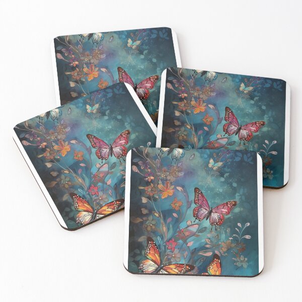 Item preview, Butterflies Enjoying Spring Flowers designed and sold by bigchez.