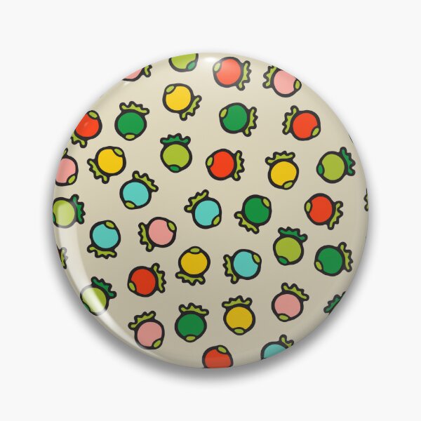 Item preview, POLKA BERRIES Fun Tossed Retro Summer Fruit Bright Colours in Graphic Cartoon Style - UnBlink Studio by Jackie Tahara designed and sold by Jackie Tahara of UnBlink Studio.