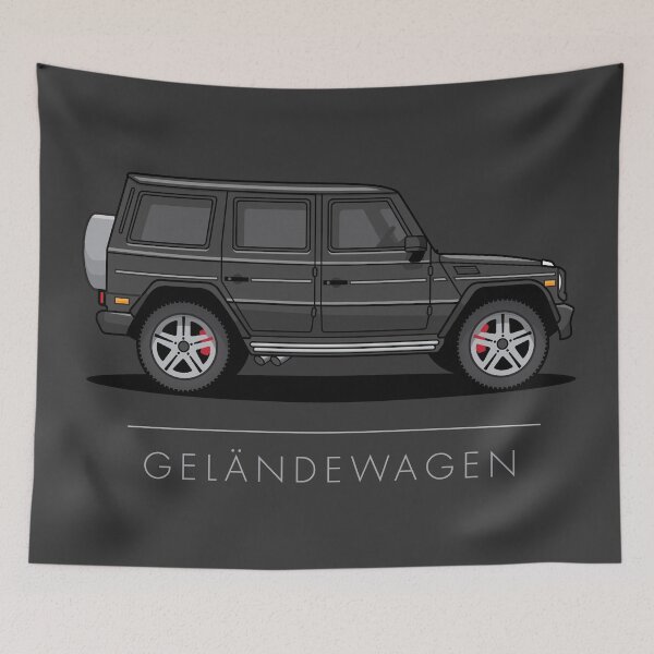 Item preview, Merc 4x4 SUV Luxury Car Wagon Black designed and sold by blackdogshop.