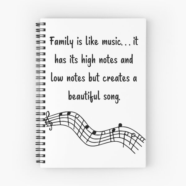 Item preview, Family is like Music 4 - has its high notes and low notes creates a beautiful song. designed and sold by Carrie Ann's Collection.