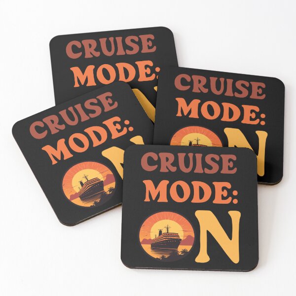 Item preview, Cruise Mode: On, Sunset designed and sold by MyMerryMary.
