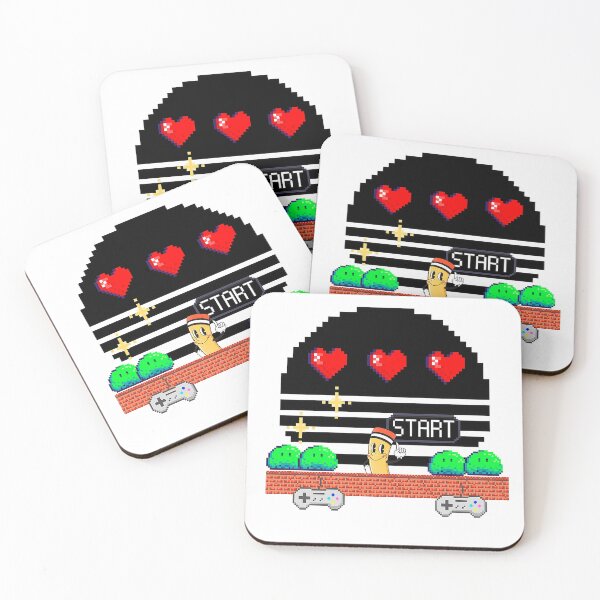 Item preview, "Pixel Adventure: Retro Main Menu" presented by a pencil? designed and sold by Designsmaxi.