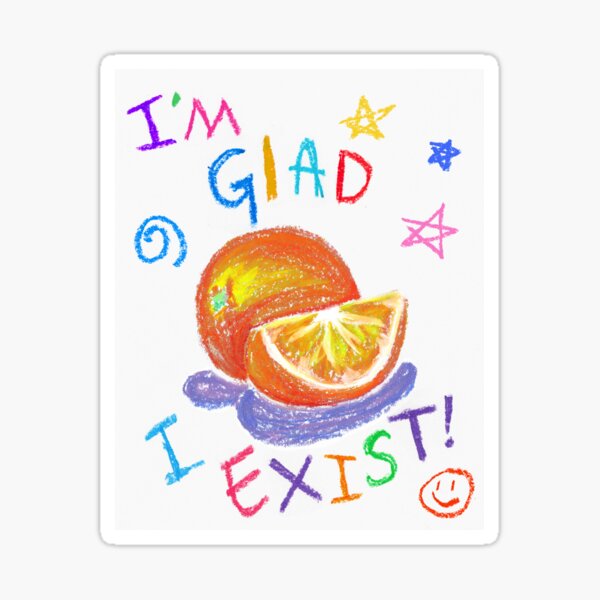 Best Seller Orange Stickers