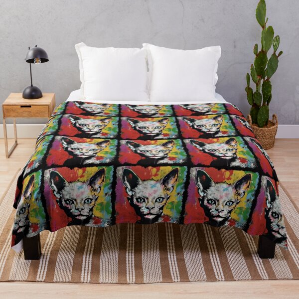Item preview, Devon Rex Colorful Surreal  designed and sold by bellabitis.