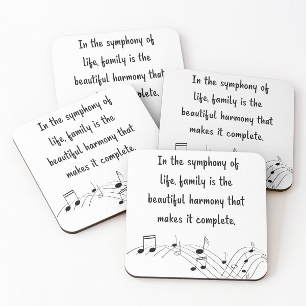 Item preview, Family is like Music 5 - In the symphony of life, harmony that makes it complete. designed and sold by Carrie Ann's Collection.