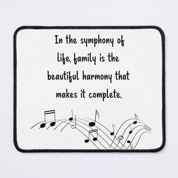 Item preview, Family is like Music 5 - In the symphony of life, harmony that makes it complete. designed and sold by Carrie Ann's Collection.