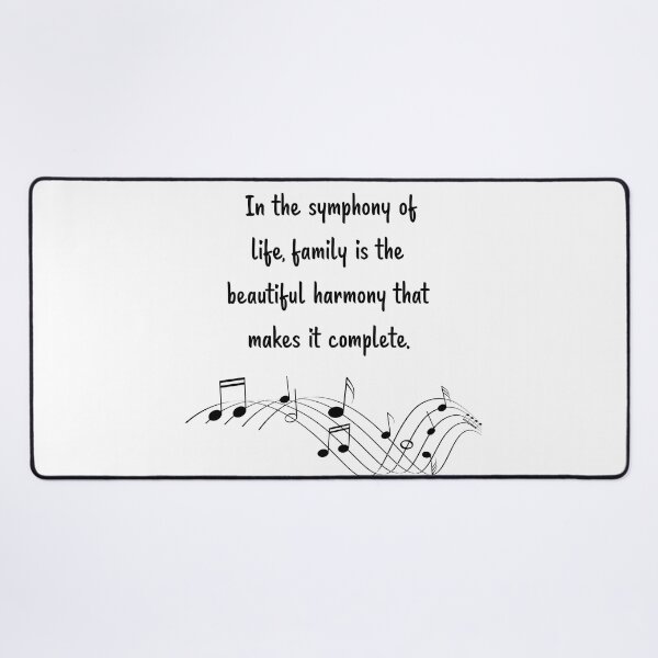 Item preview, Family is like Music 5 - In the symphony of life, harmony that makes it complete. designed and sold by Carrie Ann's Collection.