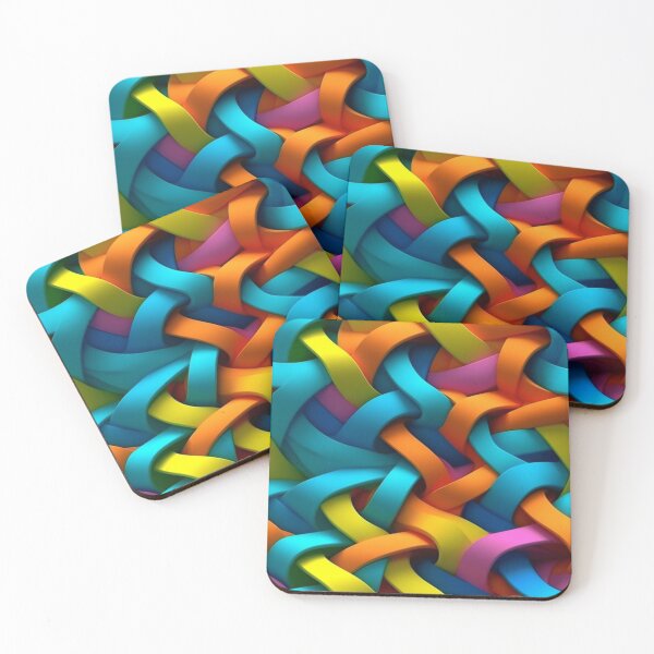 Item preview, Colorful 3D Ribbons designed and sold by SBD-Shop.